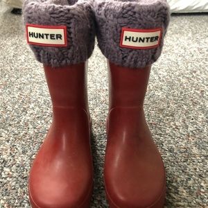 Hunter First Classic Rain Boots WITH Liners